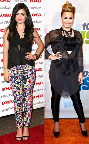 Lucy Hale, Demi Lovato Lucy Hale, Demi Lovato